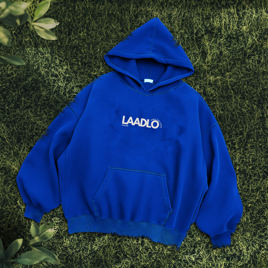 SIGNATURE LAADLO HOODIE- ROYAL BLUE
