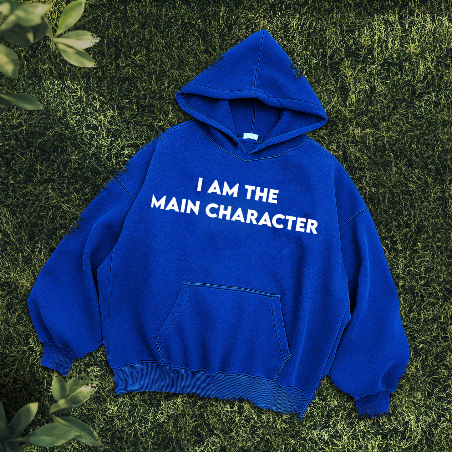 MAIN CHARACTER ROYAL BLUE  HOODIE