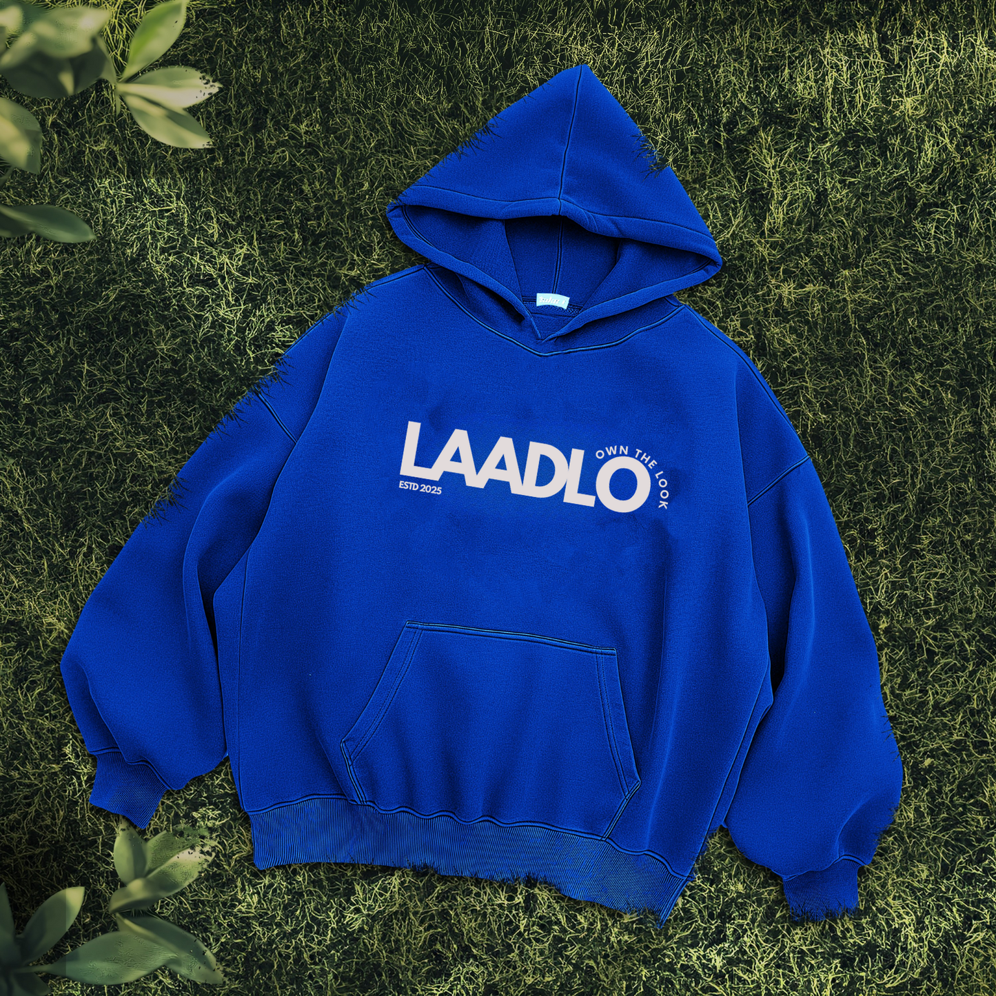 SIGNATURE LAADLO HOODIE- ROYAL BLUE